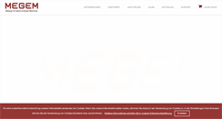 Desktop Screenshot of megem.de